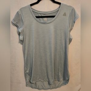 Reebok Blue Cap Sleeve Relaxed Tee